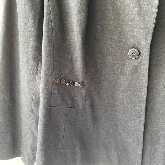Paraphrase Linen Blend Blazer, Size 12 - Picture 7 of 13